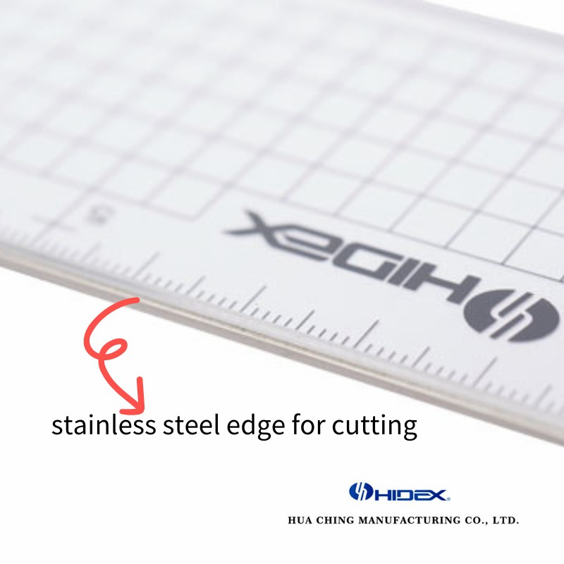 Cutting edge acrylic ruler Cutting edge acrylic ruler